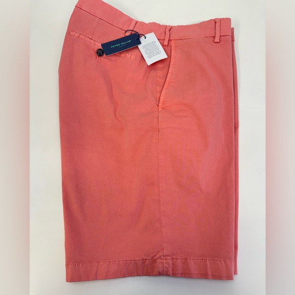 Peter Millar Other - NWT Peter Millar Collection Concorde Garment Dyed Shorts MSPCE CORAL Sz 36‎ $128